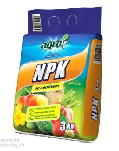 AGRO NPK 11 - 7 - 7 so zeolitom 1kg