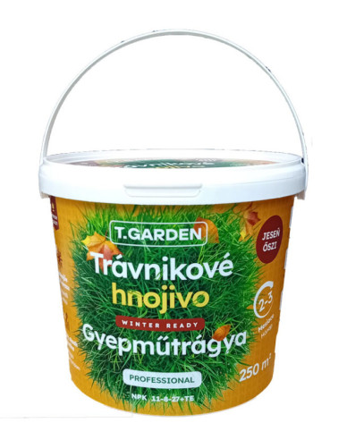 Mr. Garden Trávnikové hnojivo Winter Ready 11-8-27, 5 kg
