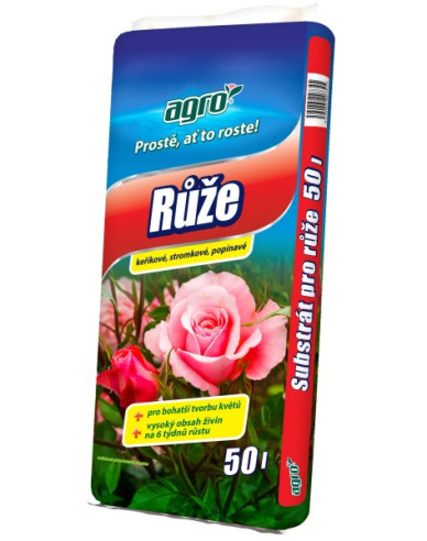 Agro substrát na ruže 50l