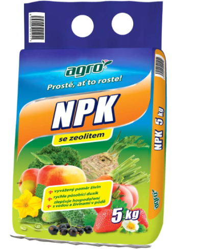 AGRO NPK 11 - 7 - 7 so zeolitom 5kg