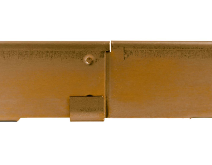 Obrubník oceľový Corten L 200 x 5 x 5 cm