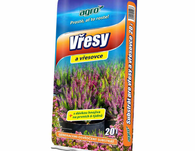 Agro Substrát na vresy a vresovce 20l