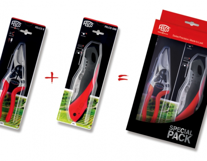 FELCO 8 Nožnice + FELCO 600 pílka