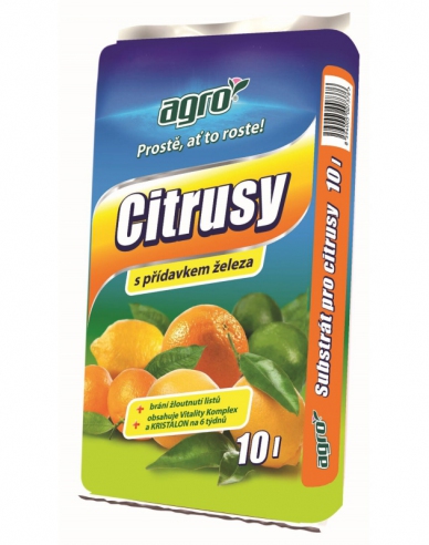 AGRO Substrát na citrusy 10l