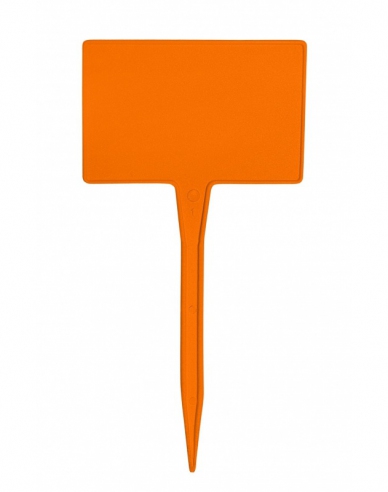Menovka na rastliny oranžová 1ks 15cm